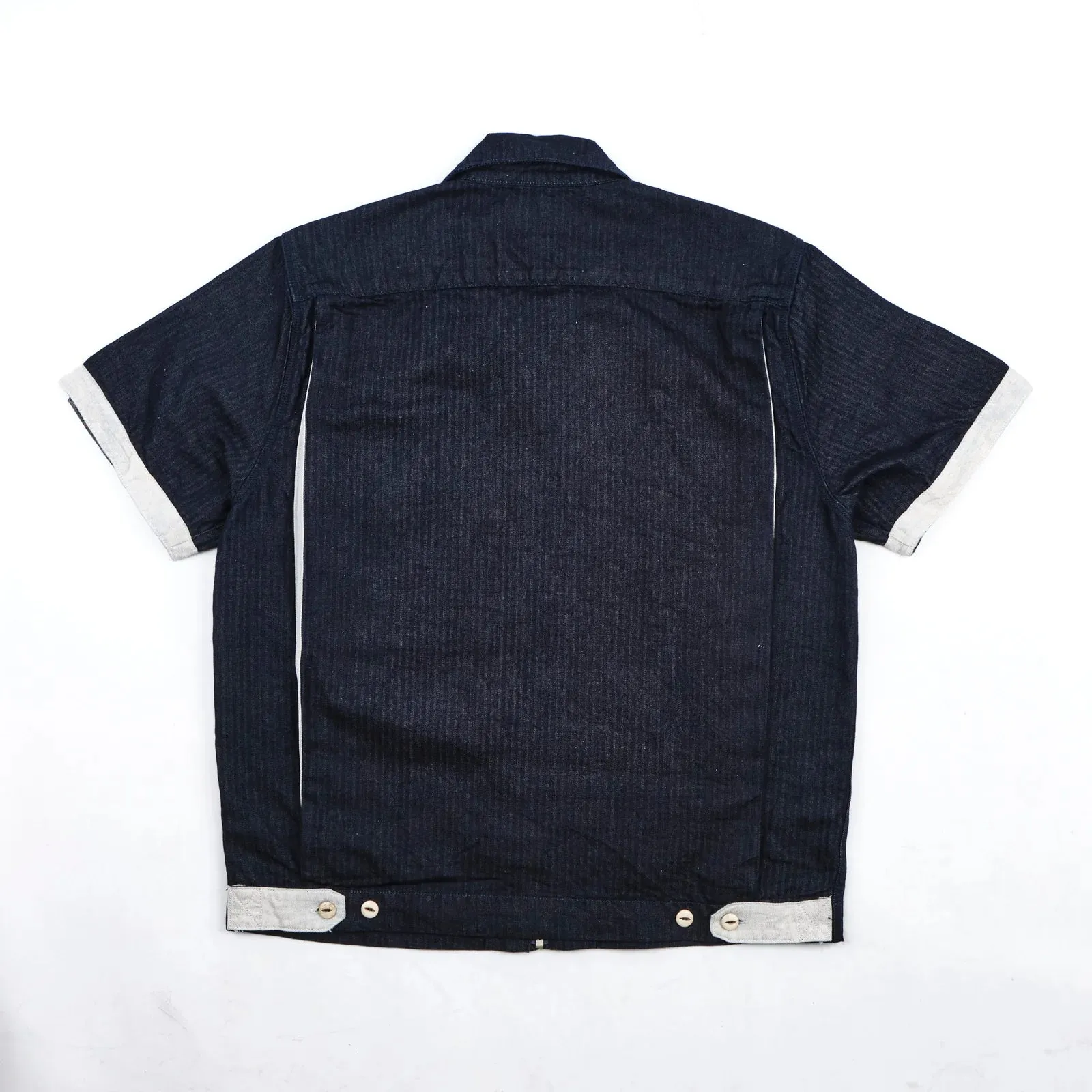 Freenote Cloth Yorba - Navy Herringbone sold by Franklin and Poe product image thumbnail 5