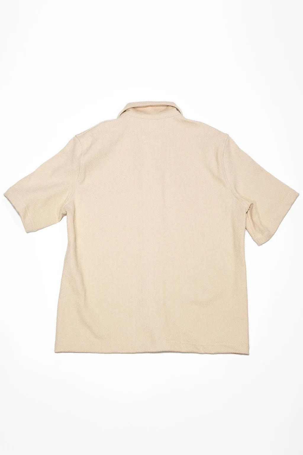 Dehen 1920 Lounge Shirt - Natural Sashi-Ori sold by Franklin and Poe product image thumbnail 5