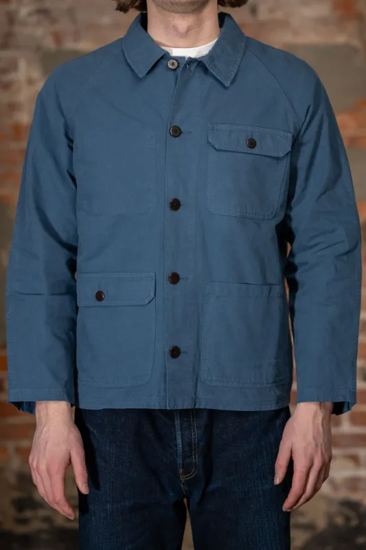 Heimat Textil Journey Coat - Trail Blue Rip Stop made by Heimat Textil