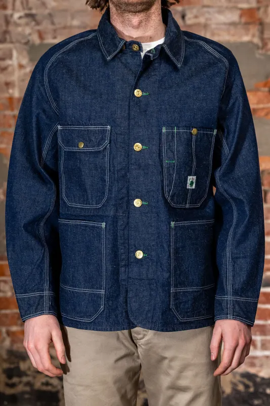 TCB Jeans Cat Head Jacket - Indigo Denim made by TCB Jeans