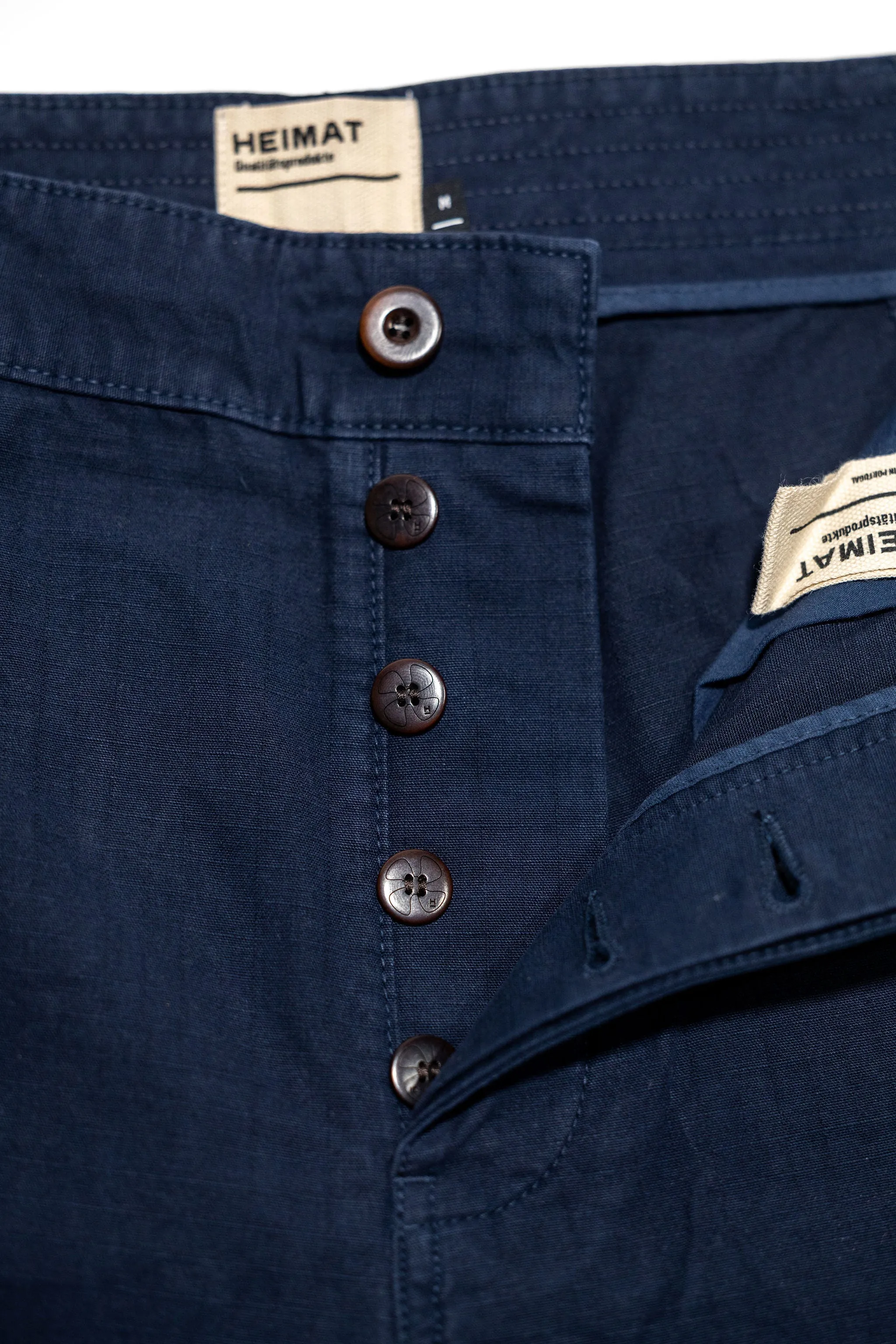 Heimat Textil Journey Short - Ink Rip Stop Cotton sold by Franklin and Poe product image thumbnail 4