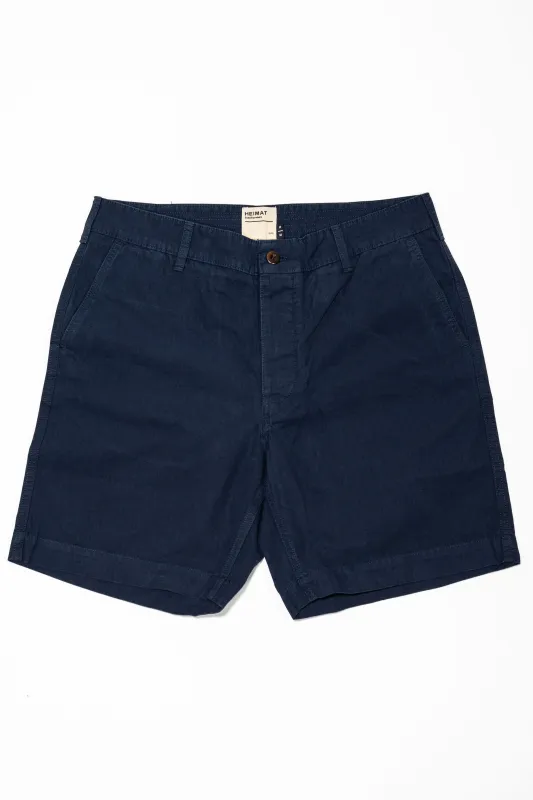 Heimat Textil Journey Short - Ink Rip Stop Cotton made by Heimat Textil