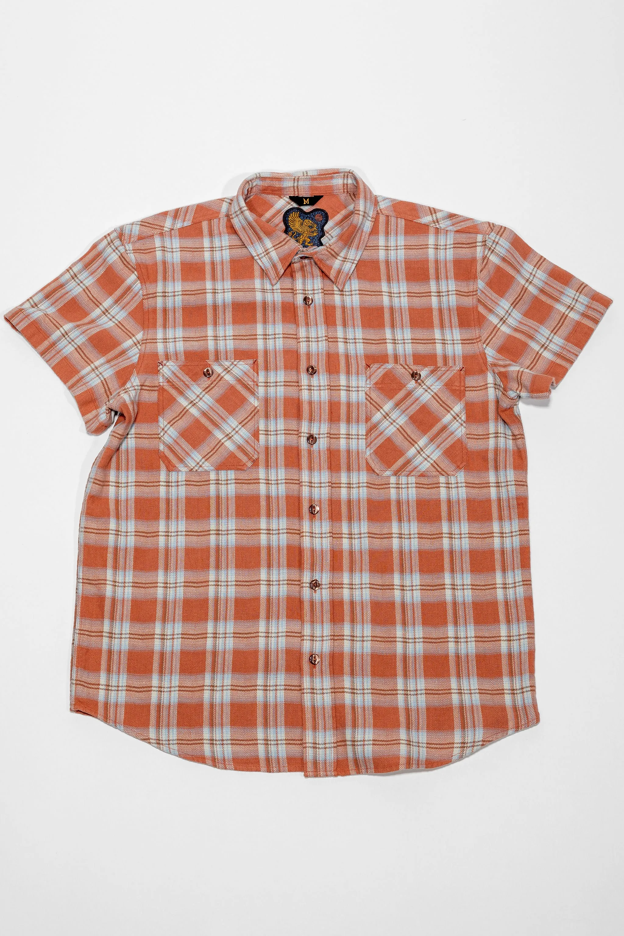 Indigofera Bruce Flannel - Red/Blue Check sold by Franklin and Poe product image thumbnail 4