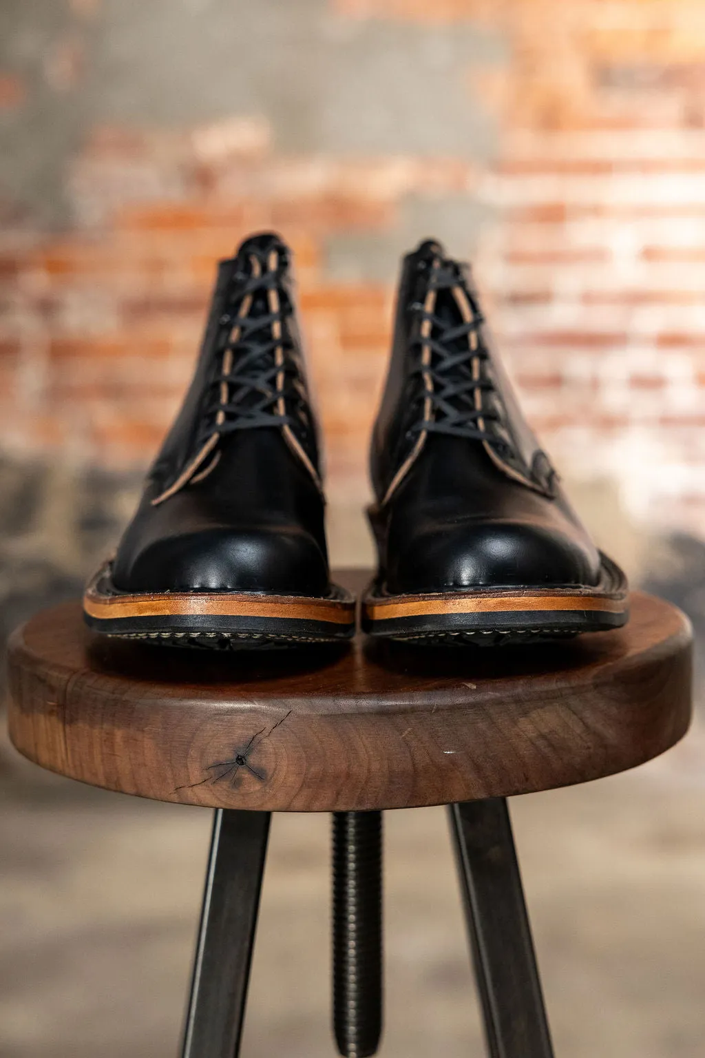 White's Boots x Franklin & Poe Semi-Dress - Black Horsehide Chromexcel sold by Franklin and Poe product image thumbnail 2