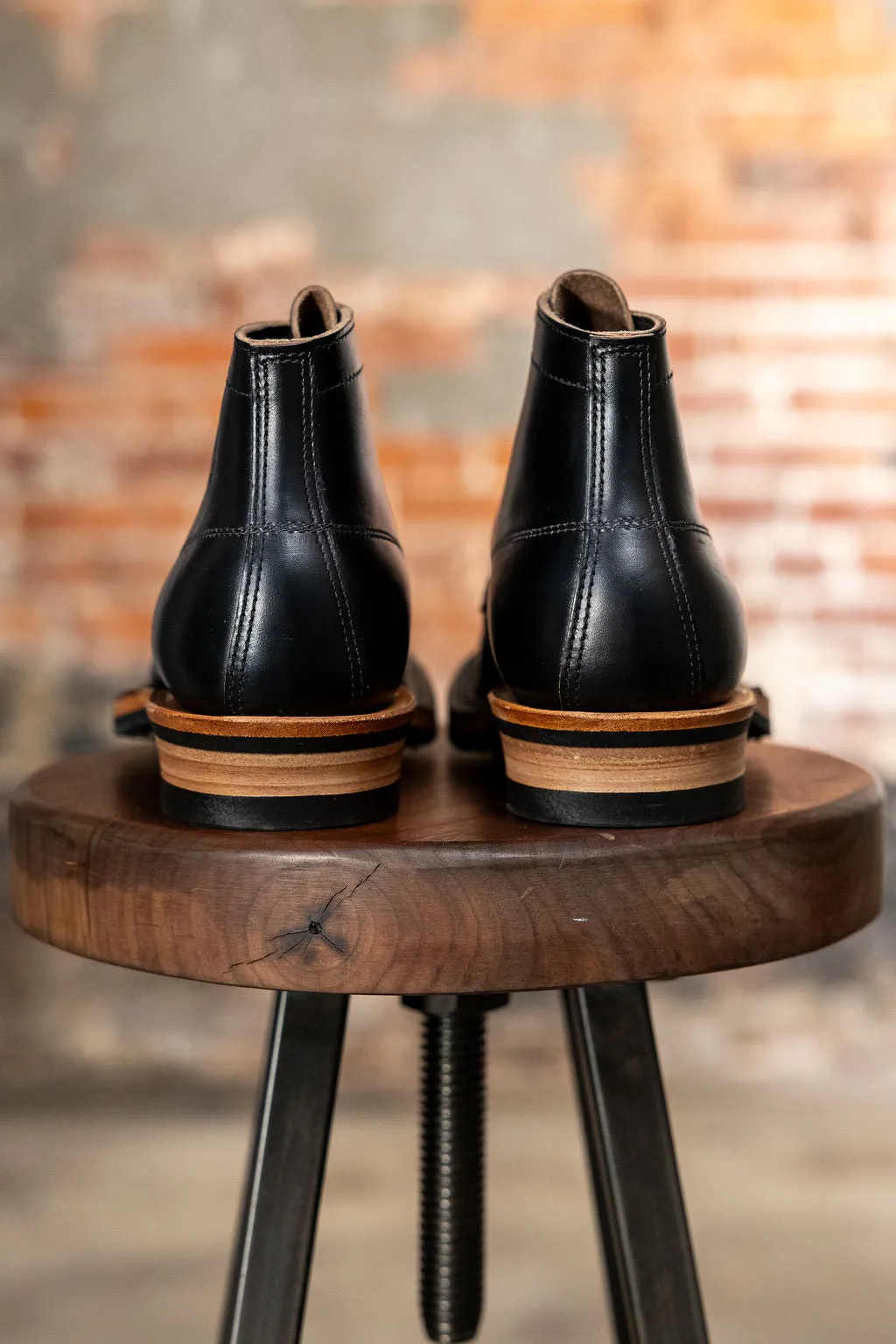 White's Boots x Franklin & Poe Semi-Dress - Black Horsehide Chromexcel sold by Franklin and Poe product image thumbnail 3