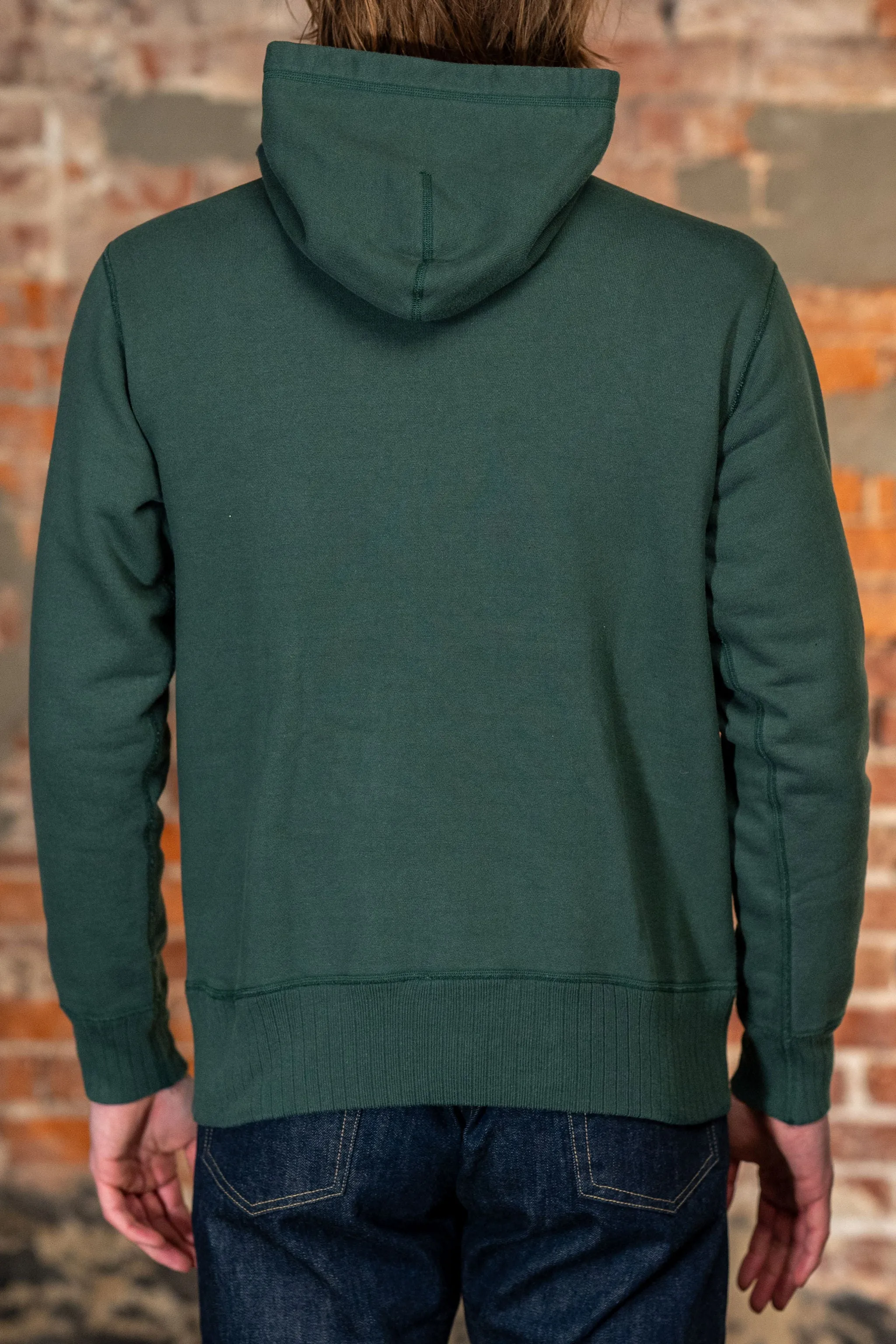 Whitesville WV67729 Heavy Sweatshirt Hoodie - Green sold by Franklin and Poe product image thumbnail 3