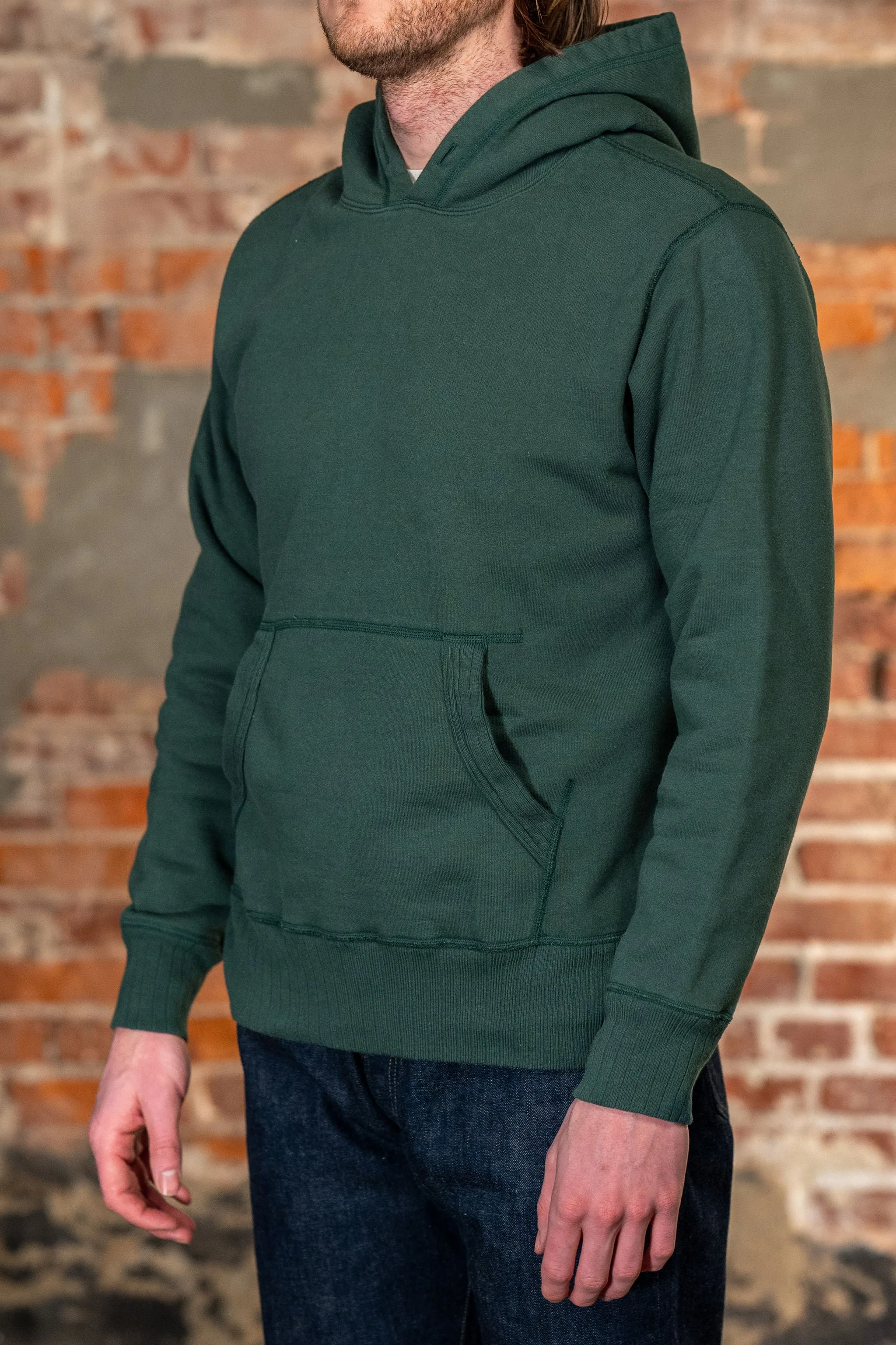 Whitesville WV67729 Heavy Sweatshirt Hoodie - Green sold by Franklin and Poe product image thumbnail 2