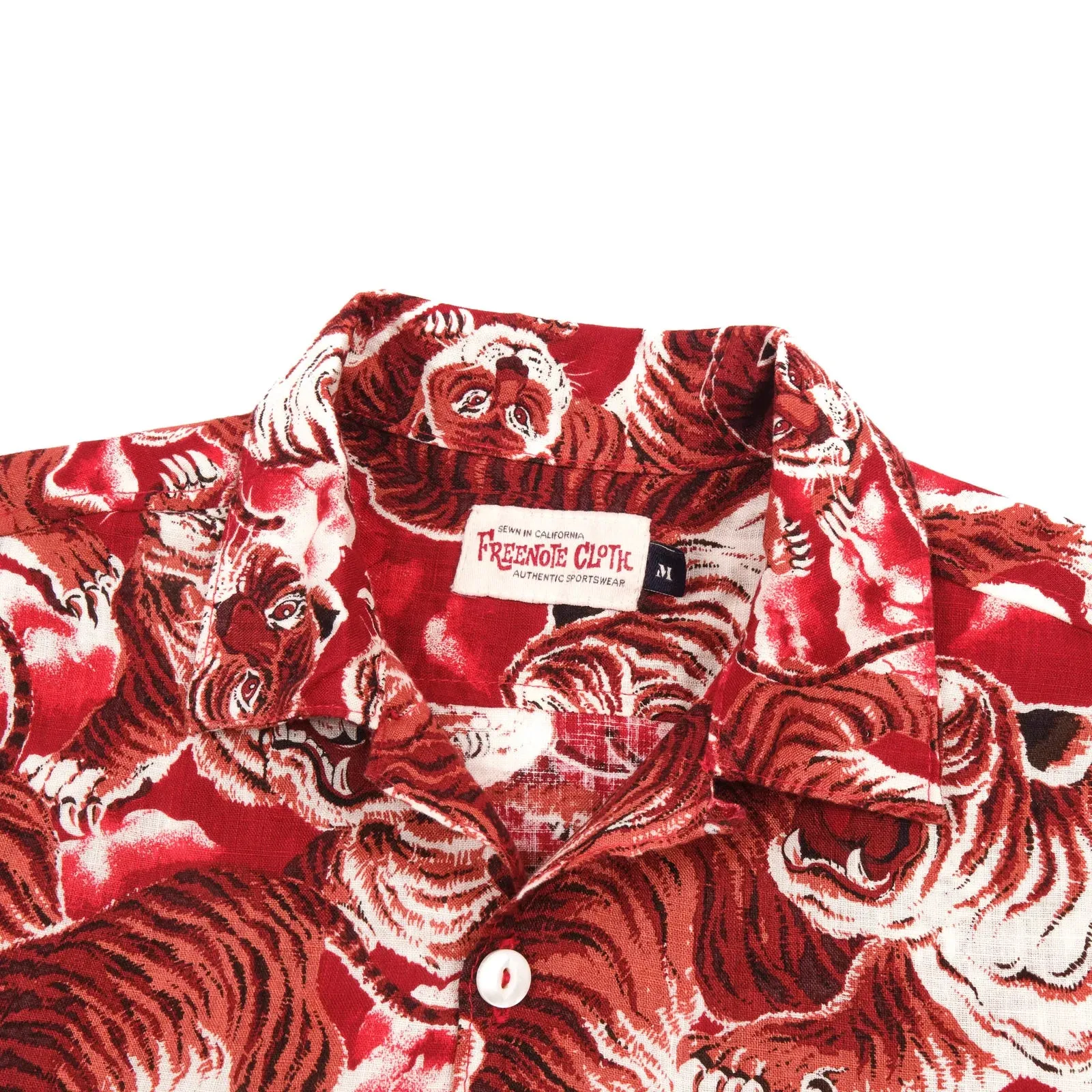 Freenote Cloth Hawaiian - Red Tiger sold by Franklin and Poe product image thumbnail 3