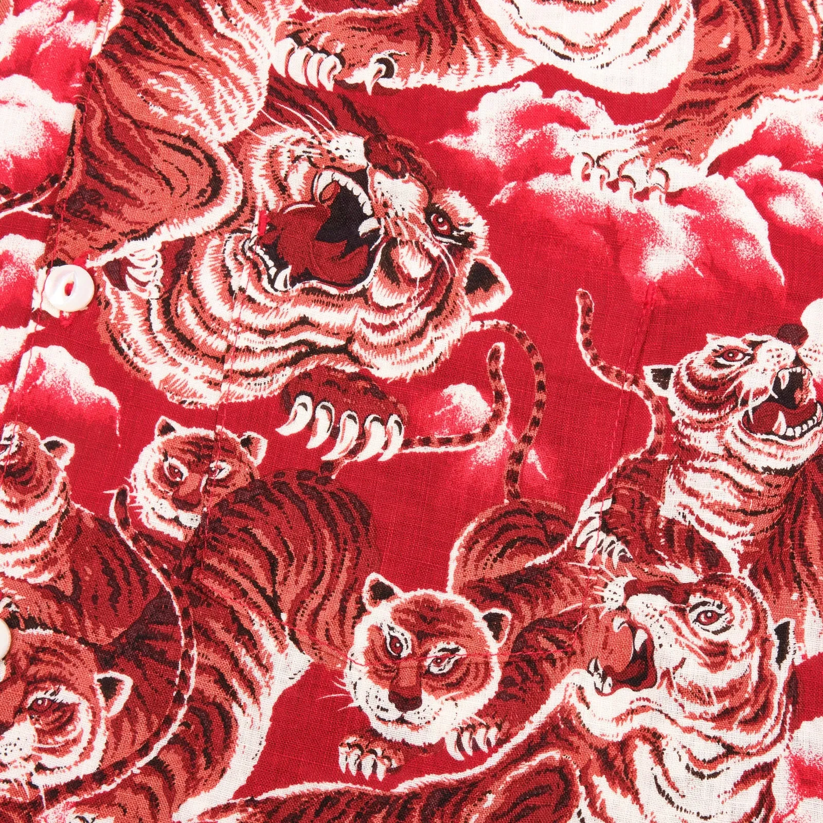 Freenote Cloth Hawaiian - Red Tiger sold by Franklin and Poe product image thumbnail 5