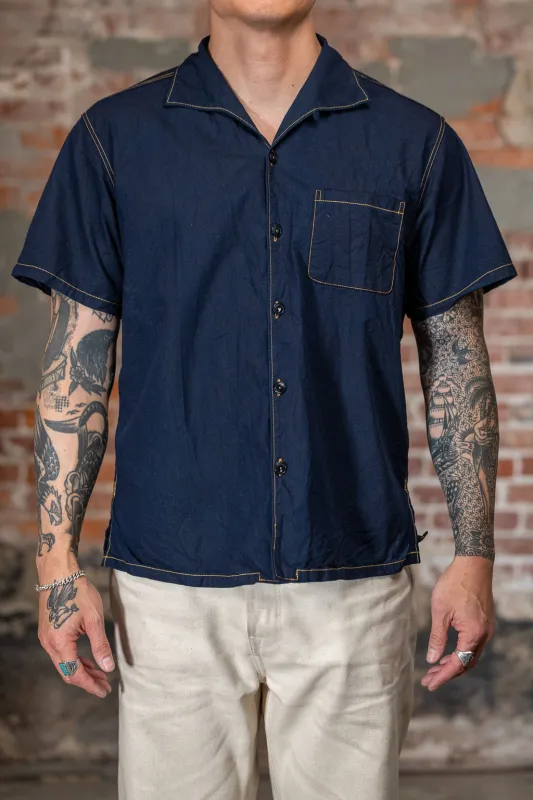 Mister Freedom "Watertown" Shirt - Selvedge Chambray Indigo made by Mister Freedom