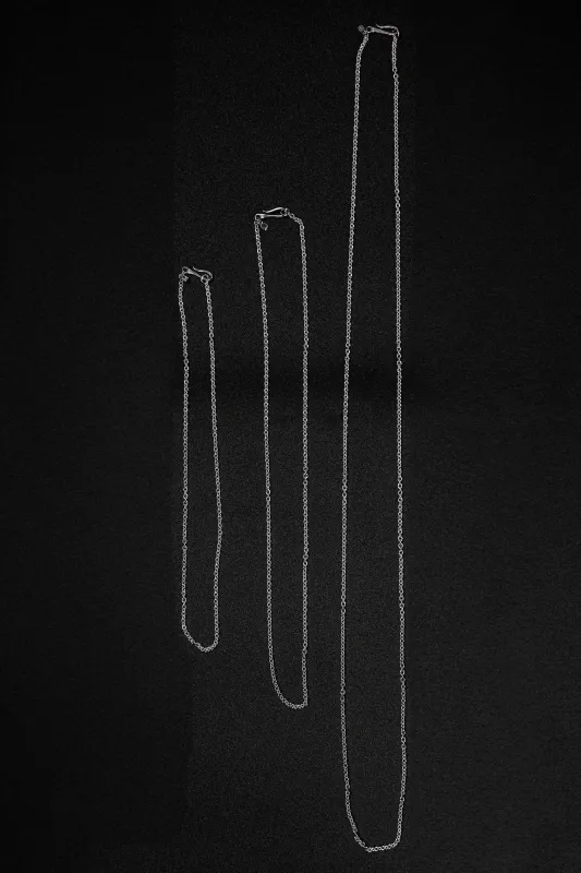 O.P. Jewellery Anchor Chain Hook Necklace 50cm made by Franklin and Poe