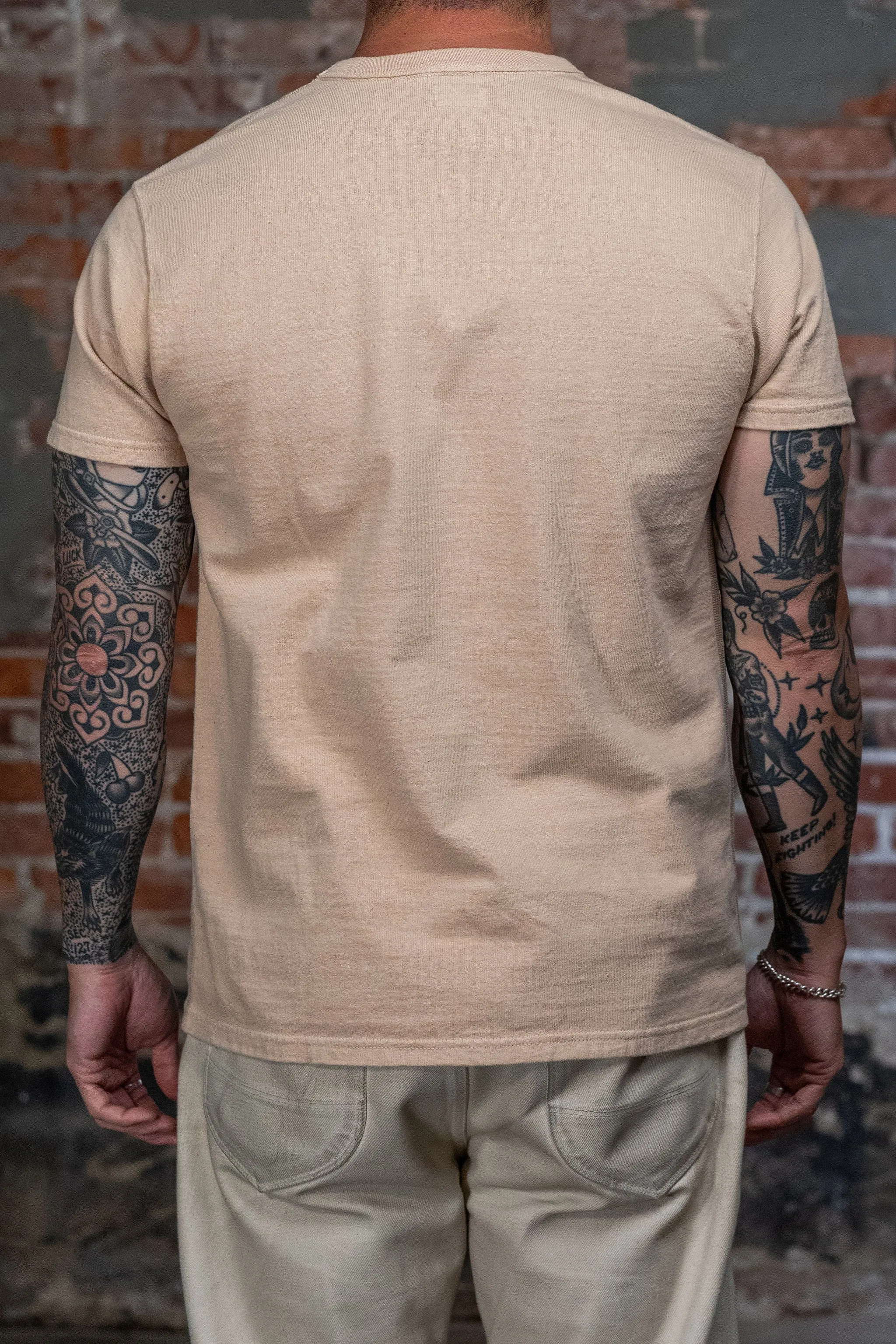 Samurai SJST-SC01 Japanese Cotton Made Crew - Kuri Light sold by Franklin and Poe product image thumbnail 2