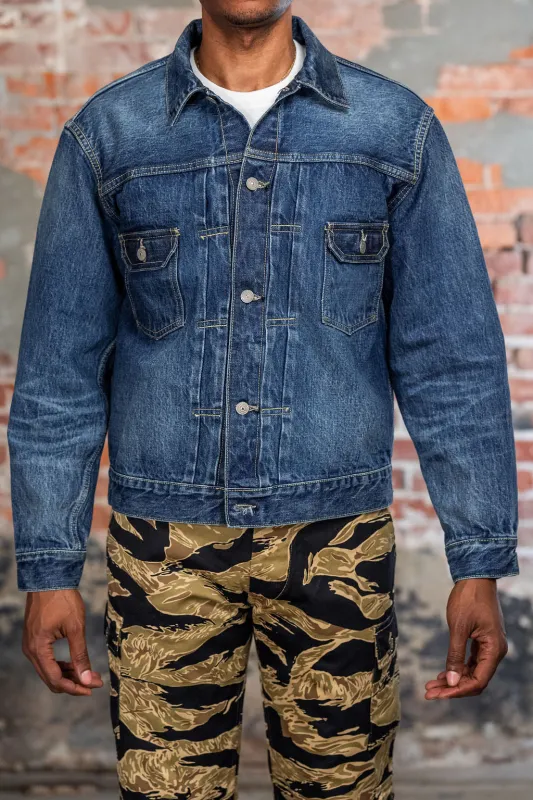 Sugar Cane 14.25oz Type II Denim Jacket 1953 - Aged Model made by Sugar Cane