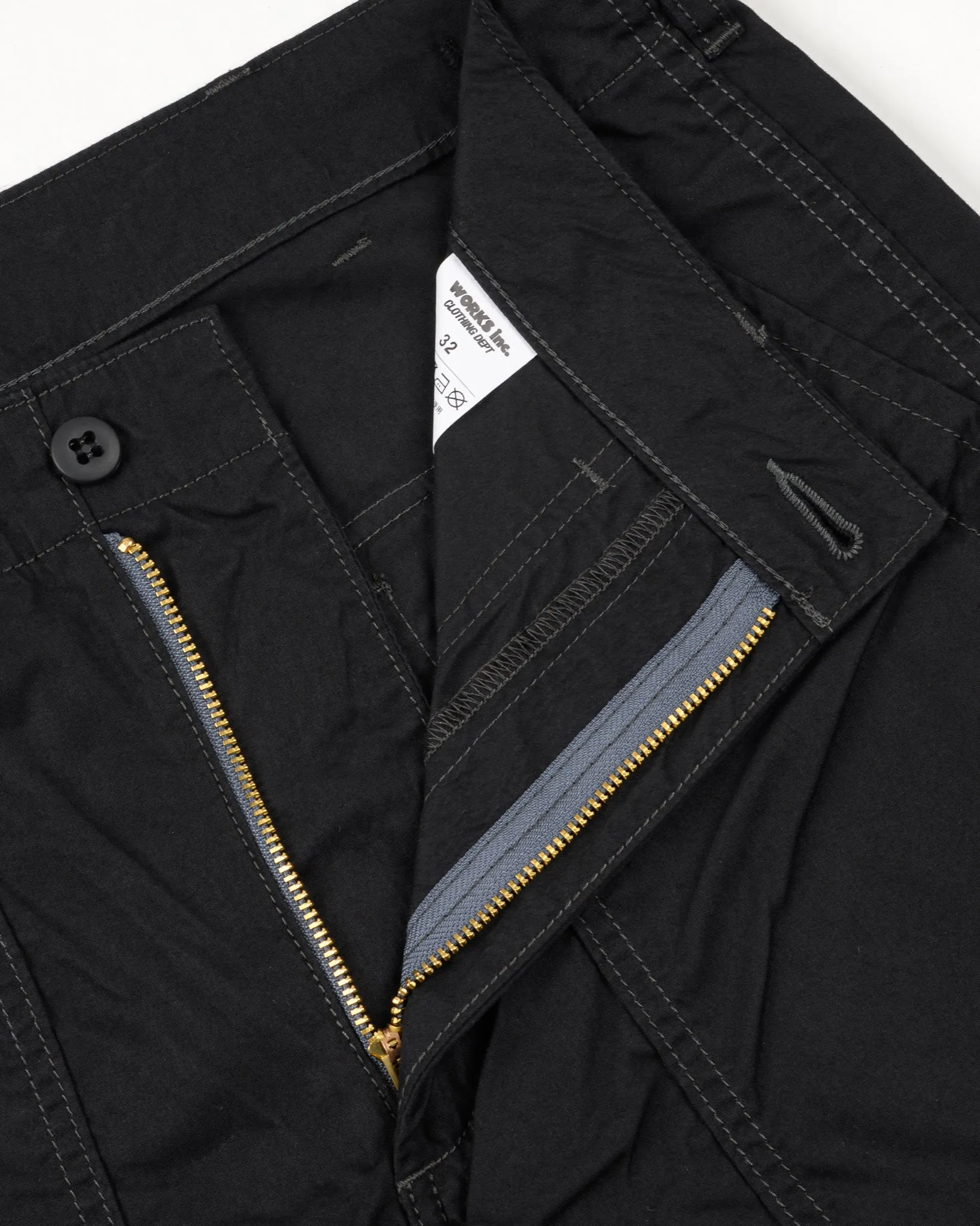 Iron Heart IH-745-BLK 4oz Cotton/Nylon Baker Pants - Black sold by Franklin and Poe product image thumbnail 5