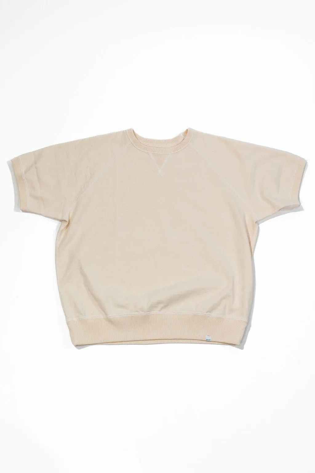 Omoto Denim 12.5oz Memphis Cotton T-Shirt - Natural sold by Franklin and Poe product image thumbnail 4