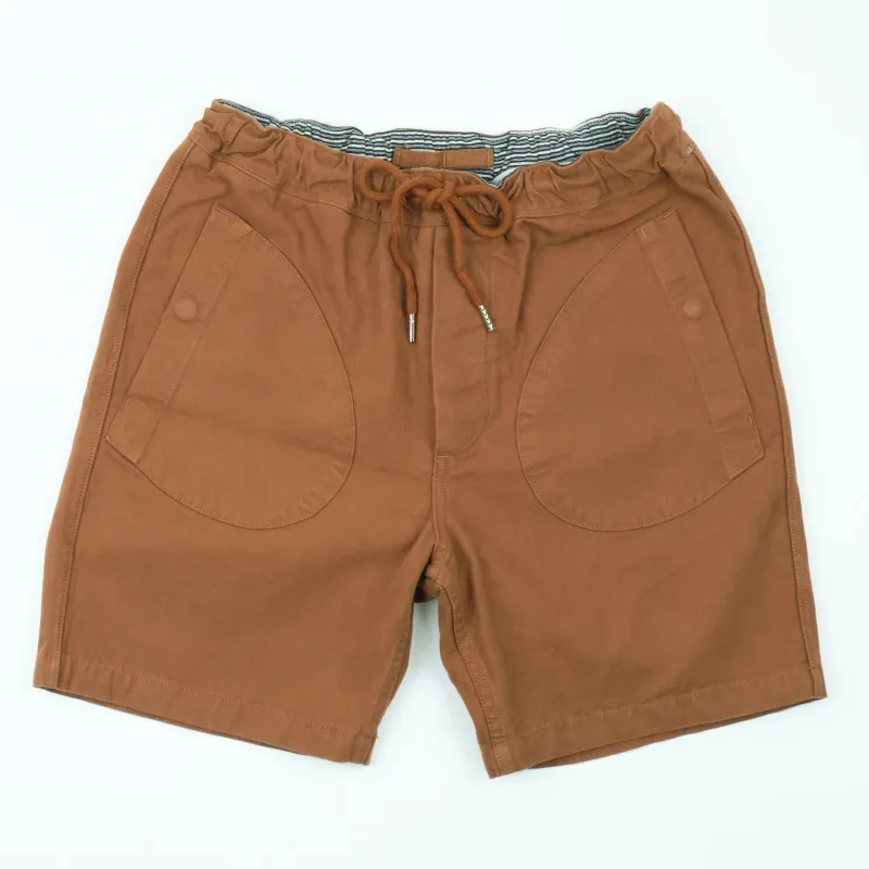 Freenote Cloth Deck Shorts - Rust made by Freenote Cloth