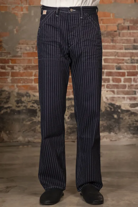 Sugar Cane Engineer Pant - 9oz Wabash Stripe made by Sugar Cane