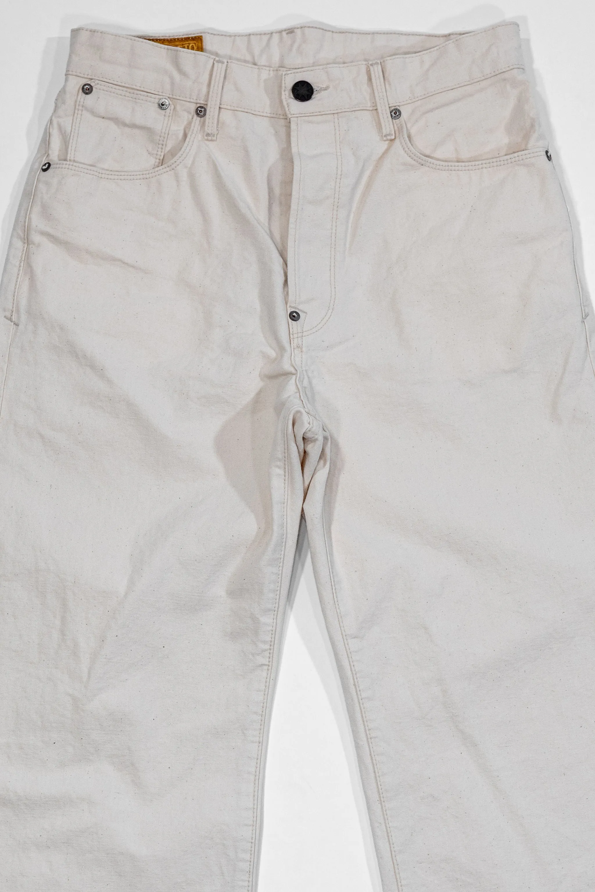 Freenote Cloth Modesto Buckleback - 11oz Natural Canvas sold by Franklin and Poe product image thumbnail 4