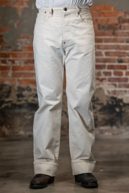 Freenote Cloth Modesto Buckleback - 11oz Natural Canvas made by Freenote Cloth