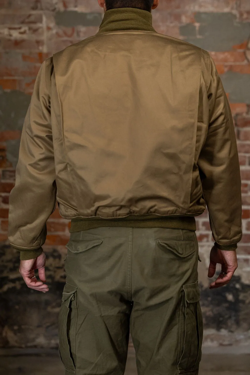 Buzz Rickson's BR15755 Type Tankers Slash Pocket “Buzz Rickson MFG. Co." - Light Olive Drab sold by Franklin and Poe product image thumbnail 3