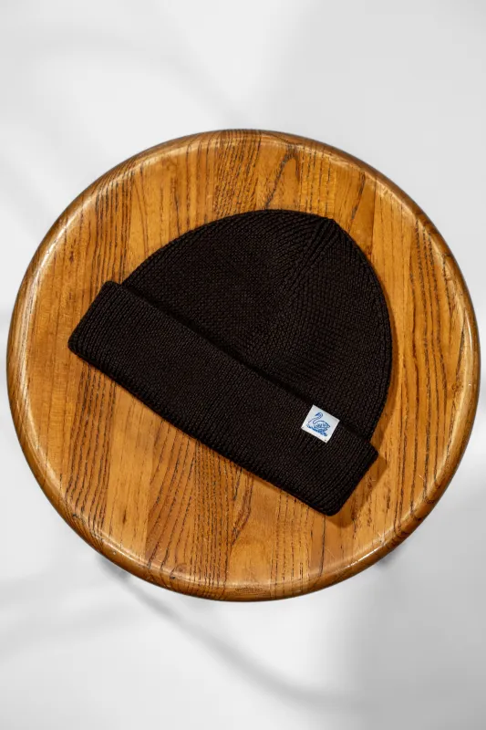 Merz b Schwanen MWBN05 Merino Wool Ribbed Watch Cap - Coffee made by Merz B. Schwanen
