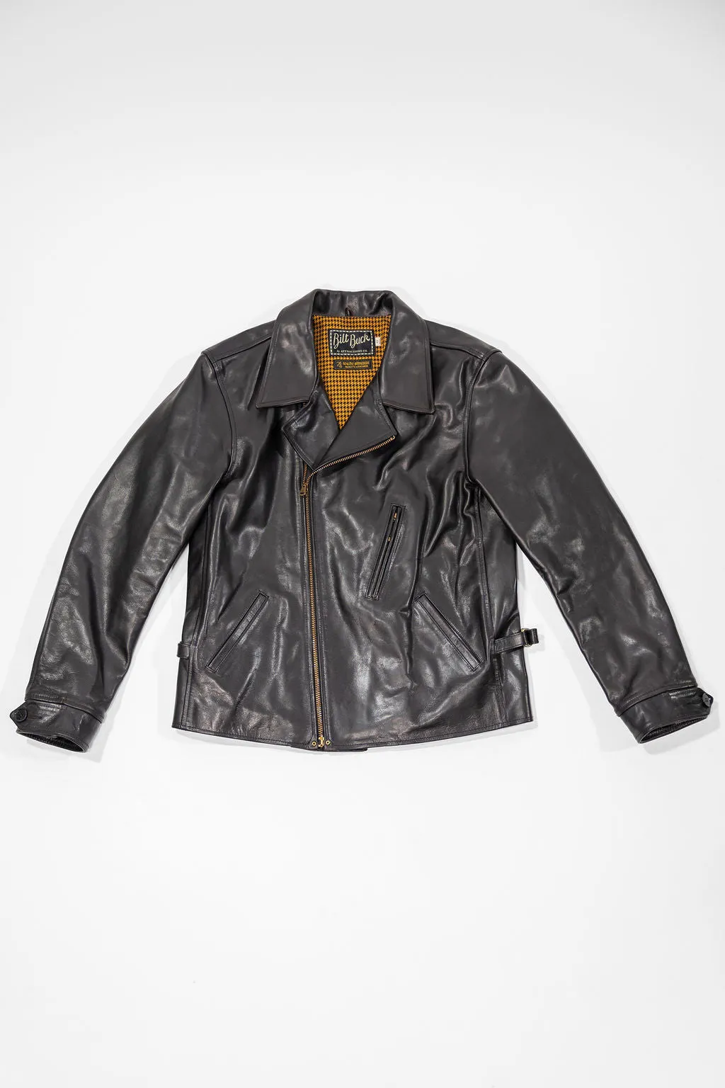 Attractions 379 Horsehide Double Flats Jacket - Black sold by Franklin and Poe product image thumbnail 4