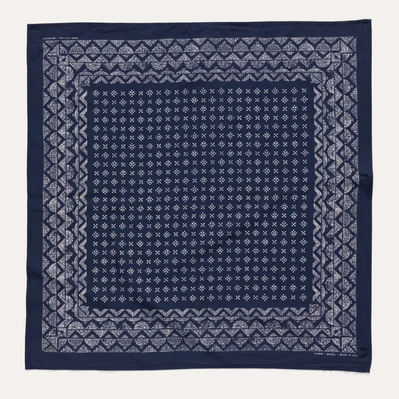 Ginew Medel Bandana Navy sold by Ginew