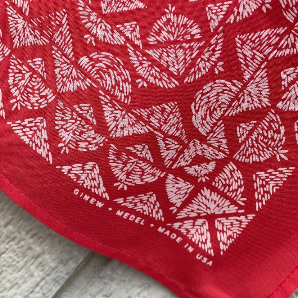 Ginew Medel Bandana Red sold by Ginew product image thumbnail 2