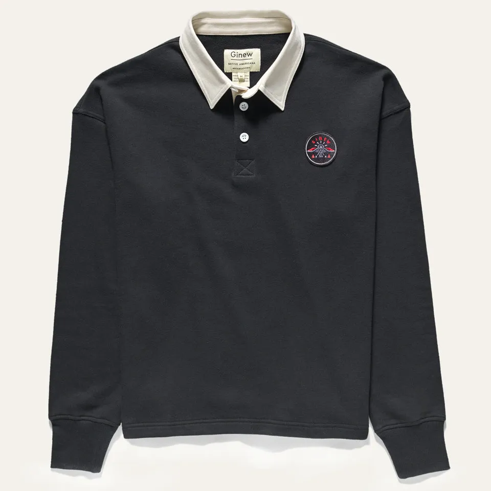 Rugby Thunderbird Shirt Black sold by Ginew