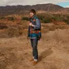 Reversible Thunderbird Denim + Fleece Vest sold by Ginew