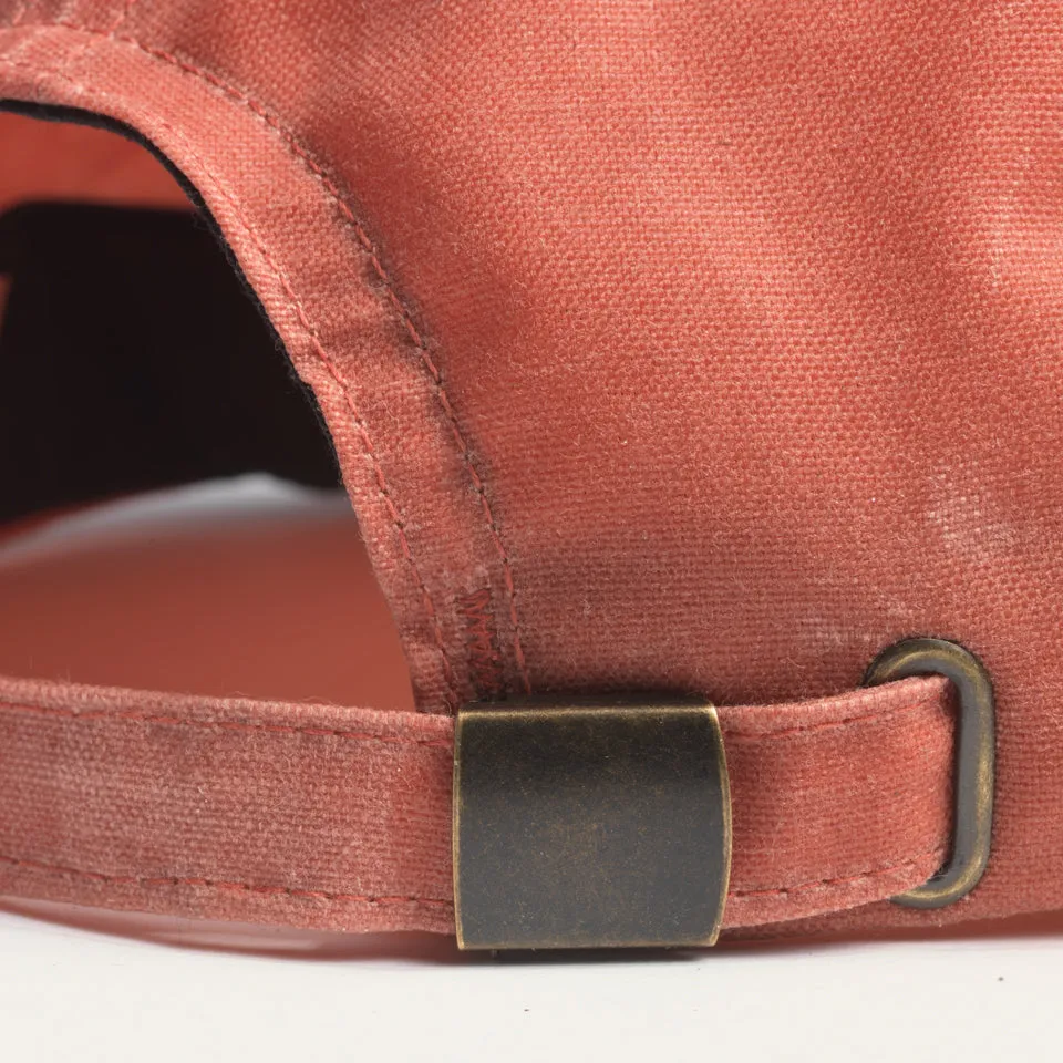 Genesis Leaf Wax Canvas Cap Red sold by Ginew product image thumbnail 4