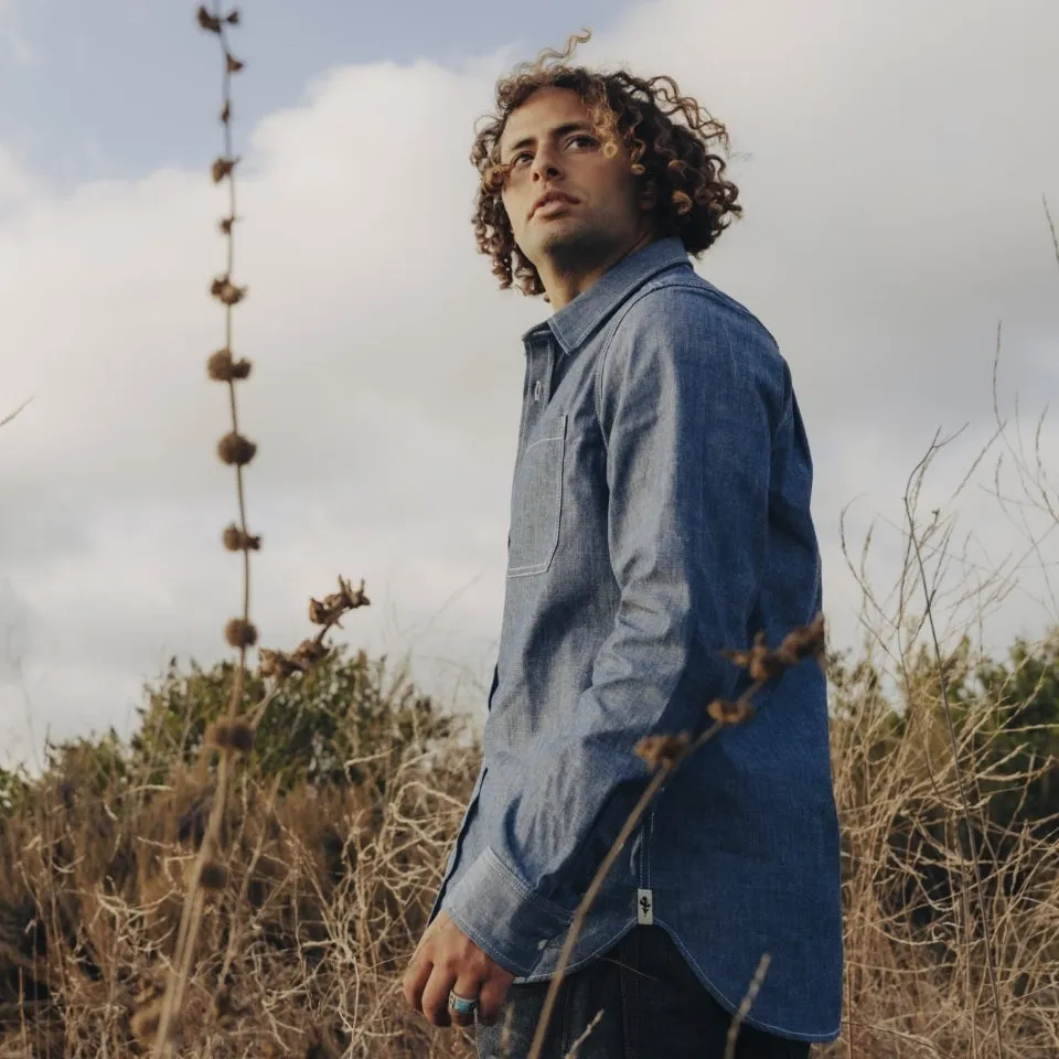 Mohican Crew Shirt Chambray sold by Ginew product image thumbnail 3