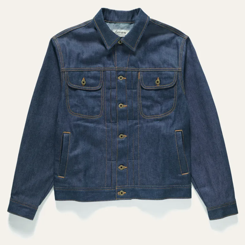Niizhoo Jacket Denim sold by Ginew
