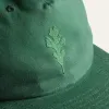 Genesis Leaf Wax Canvas Ball Cap Green sold by Ginew