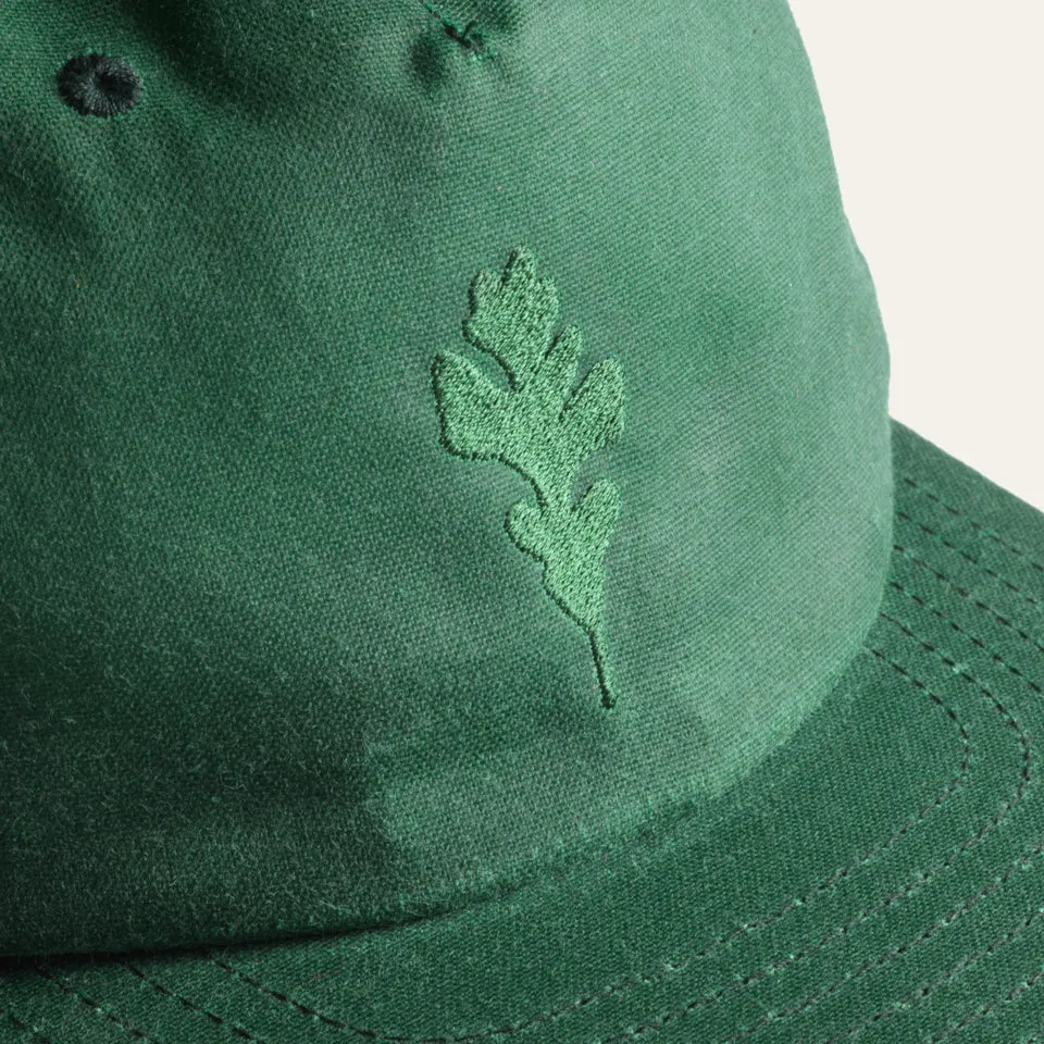 Genesis Leaf Wax Canvas Ball Cap Green sold by Ginew product image thumbnail 3