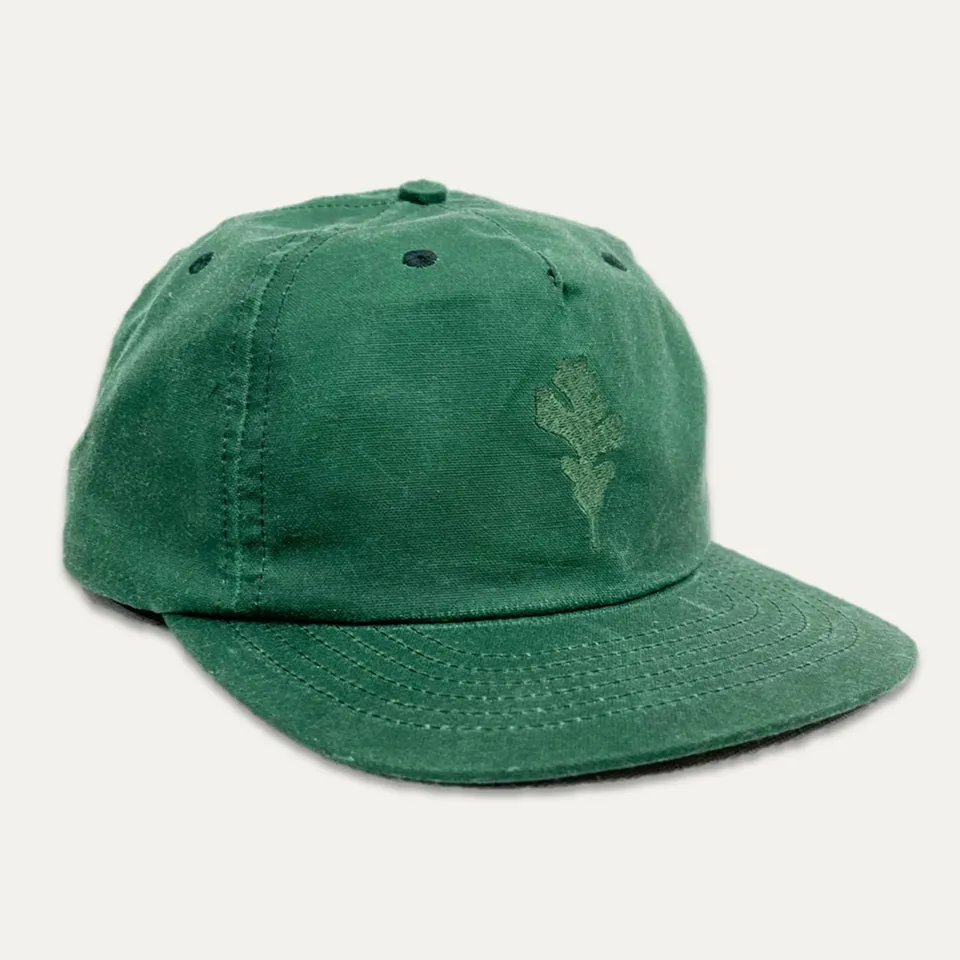Genesis Leaf Wax Canvas Ball Cap Green sold by Ginew product image thumbnail 5