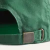 Genesis Leaf Wax Canvas Ball Cap Green sold by Ginew