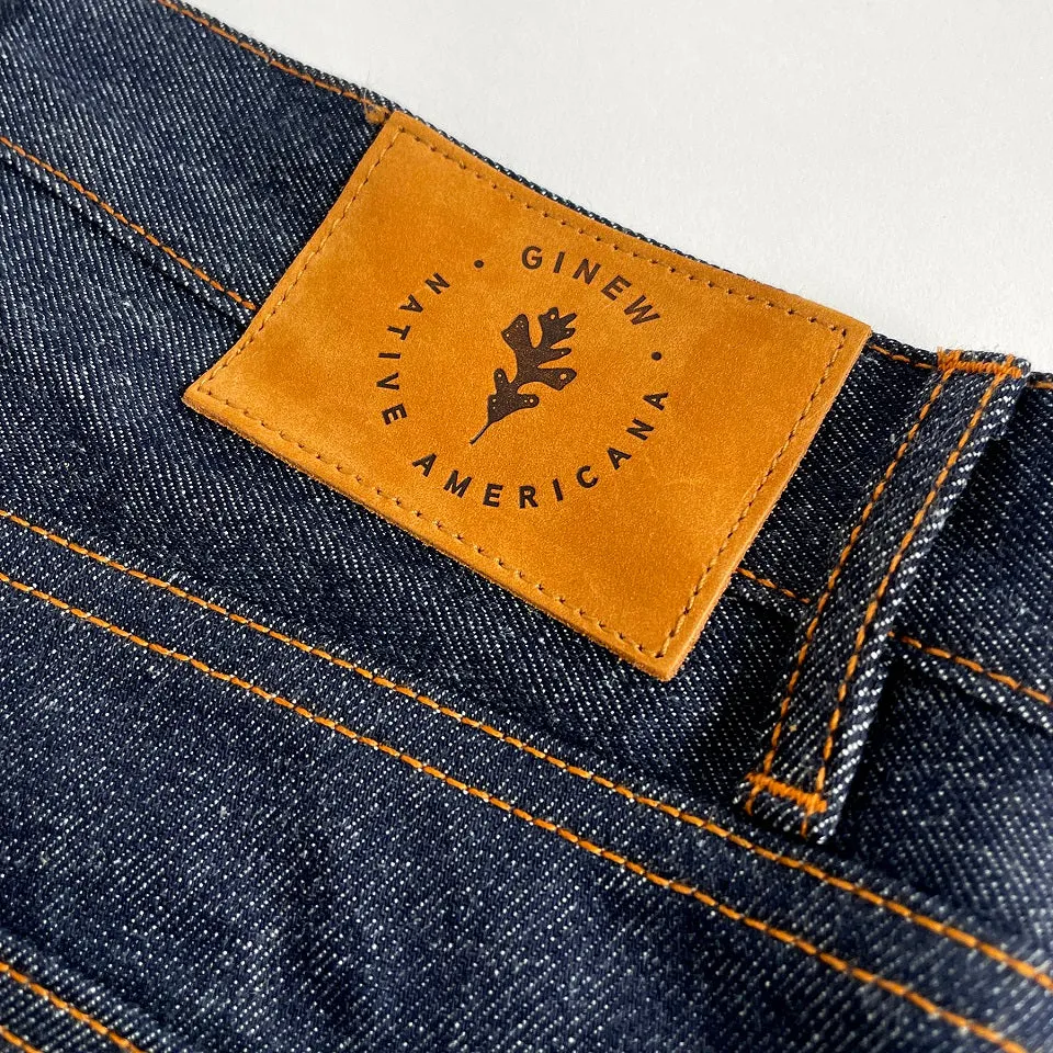 West Fork Selvedge Denim Jean Indigo 14 oz New Inseam sold by Ginew