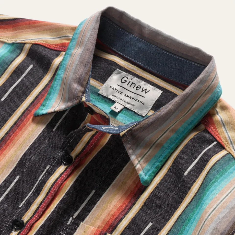 Mohican Crew Shirt Stripe sold by Ginew product image thumbnail 2