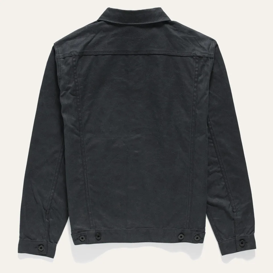 Wax Canvas Rider Jacket Black sold by Ginew product image thumbnail 2