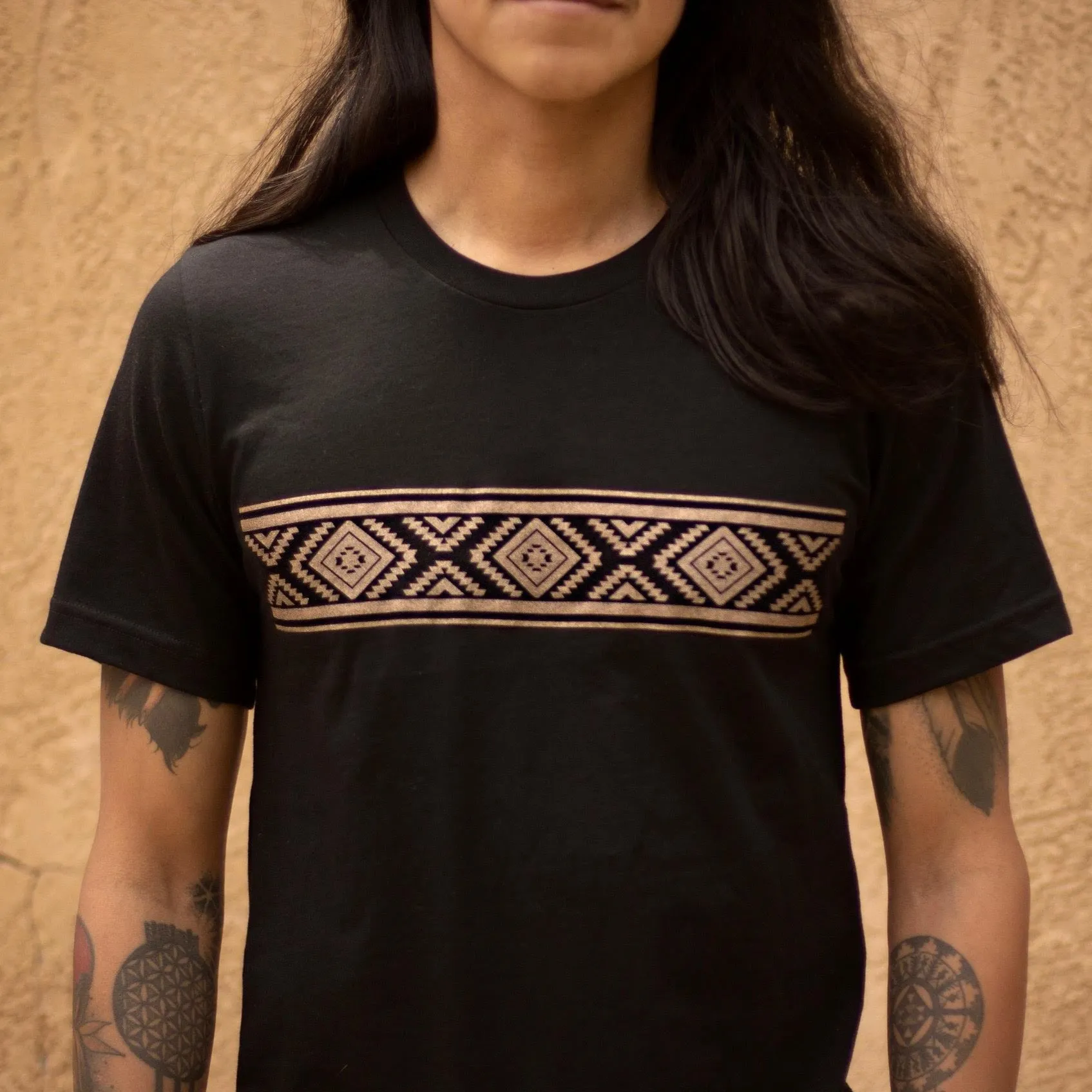 Diamond Basket Tee sold by Ginew product image thumbnail 4