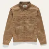 Wax Canvas Rider Jacket Brown Lodges sold by Ginew
