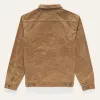 Wax Canvas Rider Jacket Brown Lodges sold by Ginew