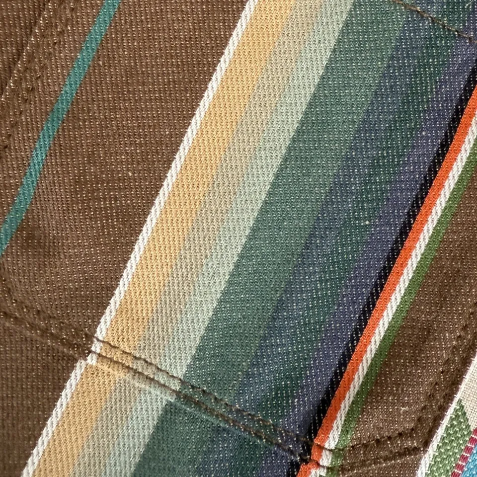 Mohican Stripe Shirt Mountain Pass Brown sold by Ginew product image thumbnail 4