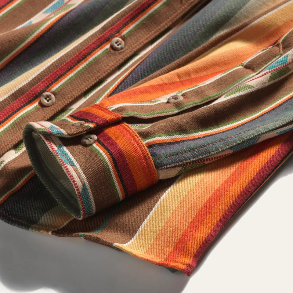 Mohican Stripe Shirt Mountain Pass Brown sold by Ginew product image thumbnail 3