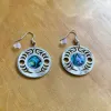 Copper Canoe Woman New Moon Earrings sold by Ginew