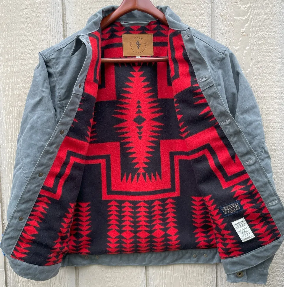 Legends Rider Coat Charcoal with Walking Rock Lining sold by Ginew product image thumbnail 5