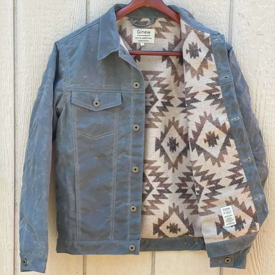 Rider Coat Charcoal with Backcountry Lining sold by Ginew