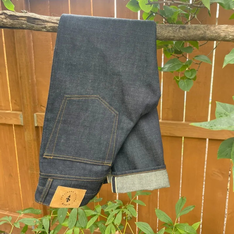 Indigo West Fork Selvedge Jean 14 oz sold by Ginew