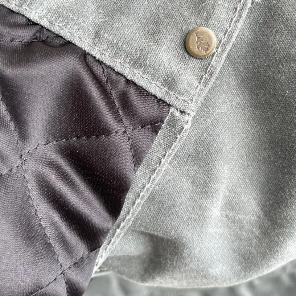 RIDER COAT CHARCOAL WITH WOODLANDS LINING Second Quality sold by Ginew product image thumbnail 4